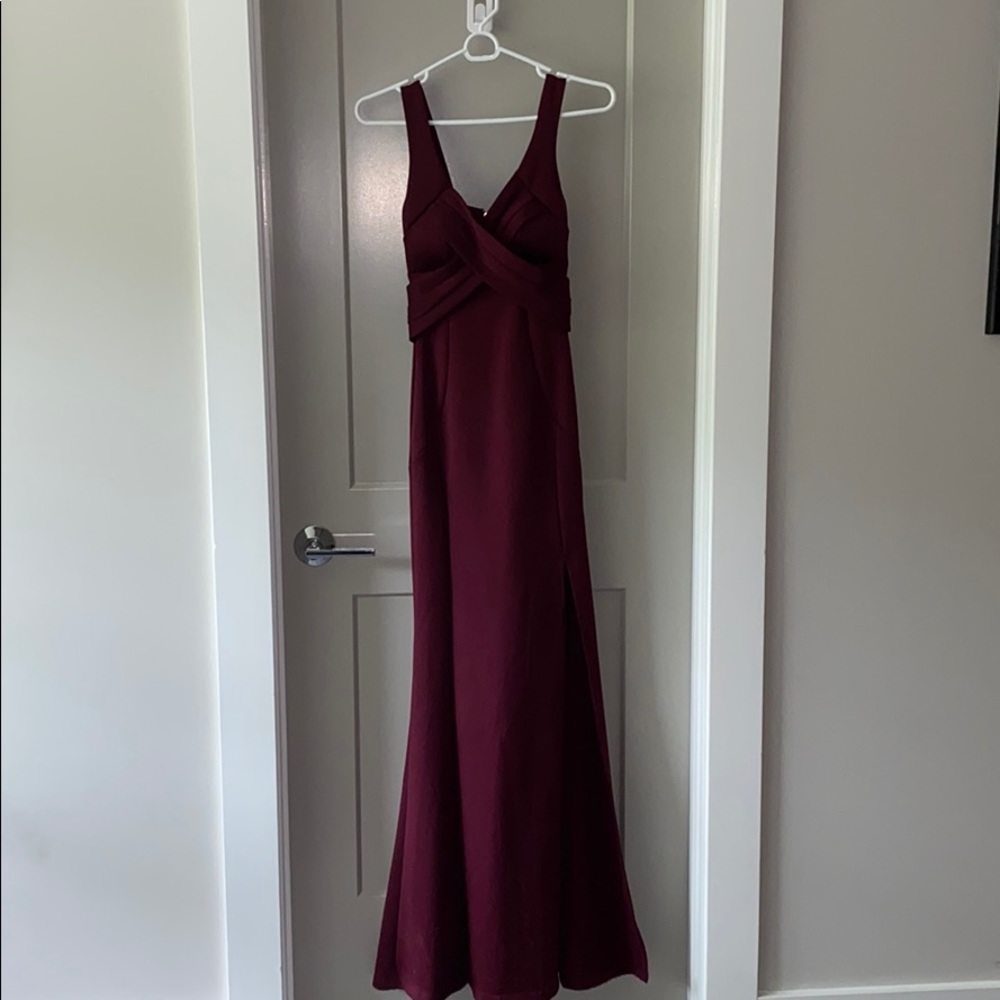 Maroon Emerald Sundae Dress